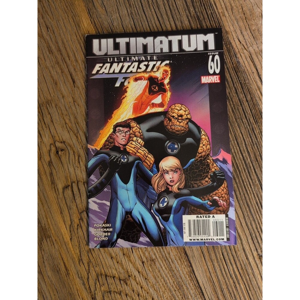 2009 Marvel Comics Ultimatum Ultimate Fantastic Four #60